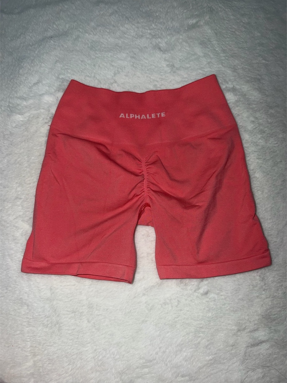 Alphalete Amplify Shorts Small Coral